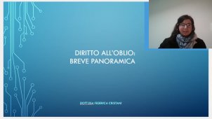 'Diritto all’oblio: breve panoramica'